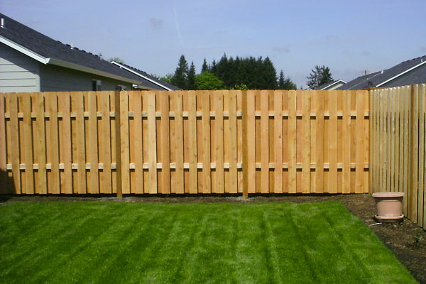 wood fences houston tx shadow box wood fence