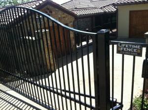 automatic sliding electric driveway gate Lewisville tx