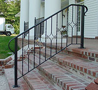 iron handrails Lewisville tx wrought iron fences