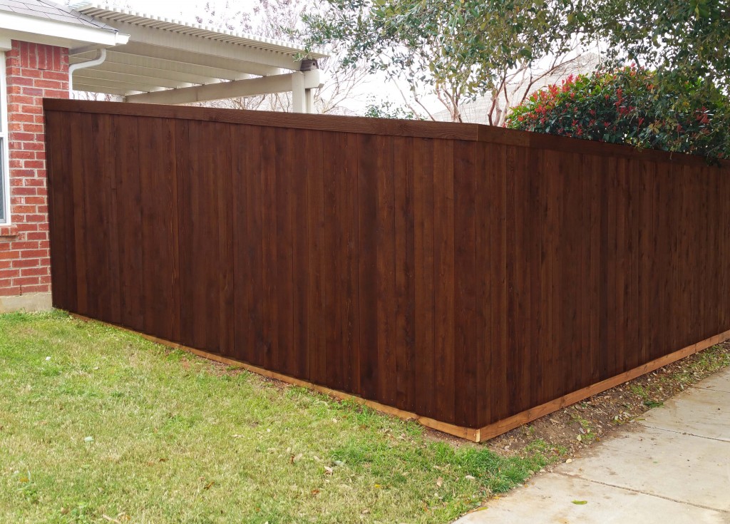 6 ft tall cedar wood fence frisco wood fences frisco