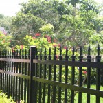 steel fence decorative finials