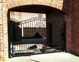 driveway gate installation automatic gate electric solar