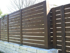 wood fence companies horizontal fences cedar wood fences